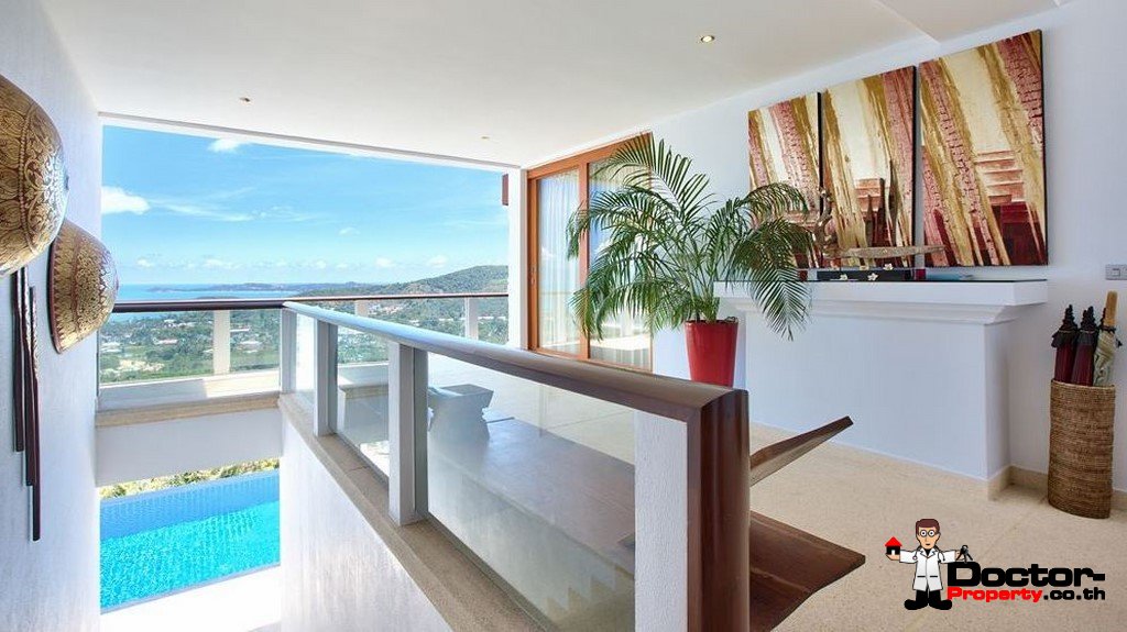 Fantastic 4 Bedroom Sea View Villa - Bophut - Koh Samui - for sale